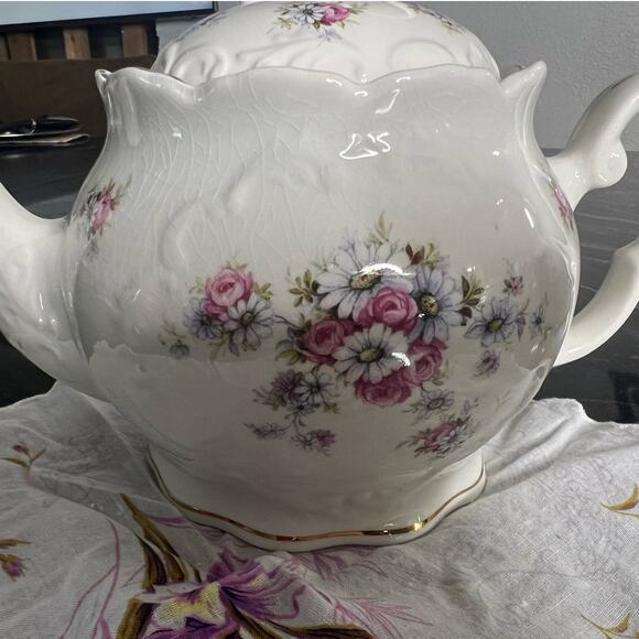 Vintage Crown Dorset Teapot England (5F-BK) - Picture 6 of 10